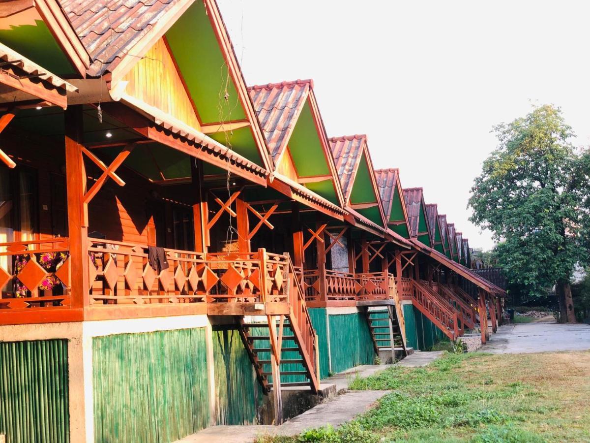 Bungalows Le Jardin Organique Ban Khouaphan Exterior photo
