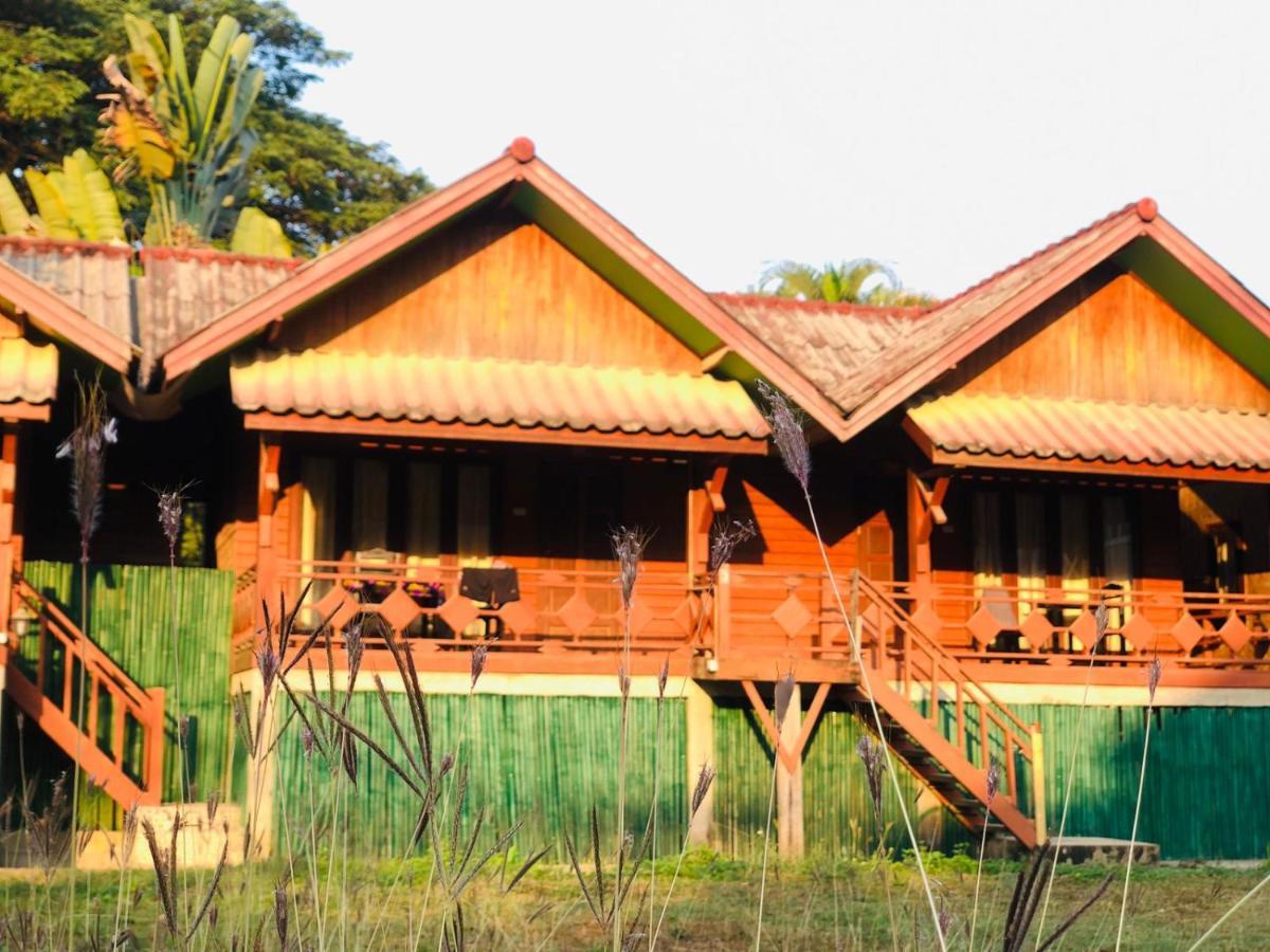 Bungalows Le Jardin Organique Ban Khouaphan Exterior photo