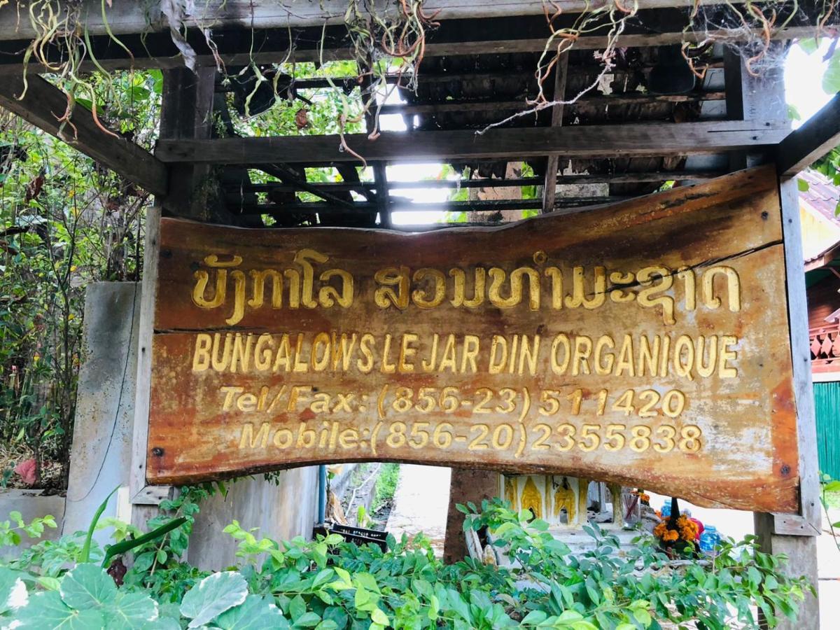 Bungalows Le Jardin Organique Ban Khouaphan Exterior photo