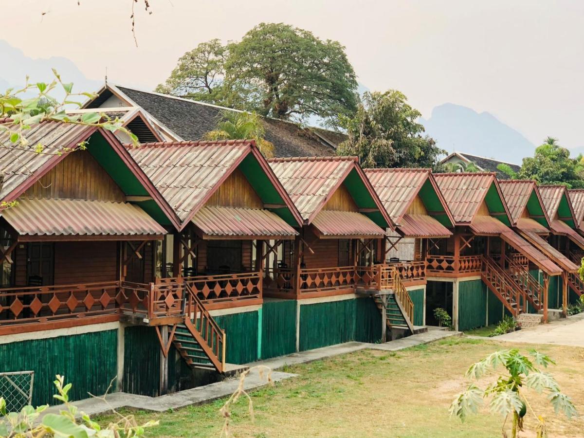 Bungalows Le Jardin Organique Ban Khouaphan Exterior photo