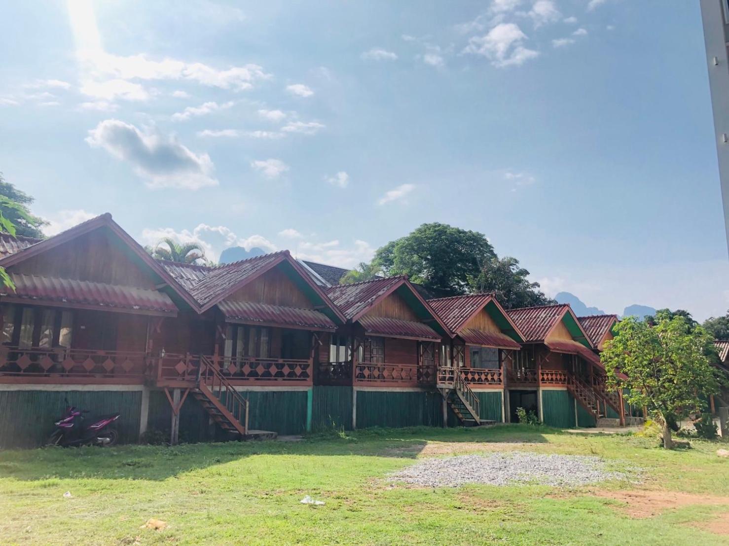 Bungalows Le Jardin Organique Ban Khouaphan Exterior photo