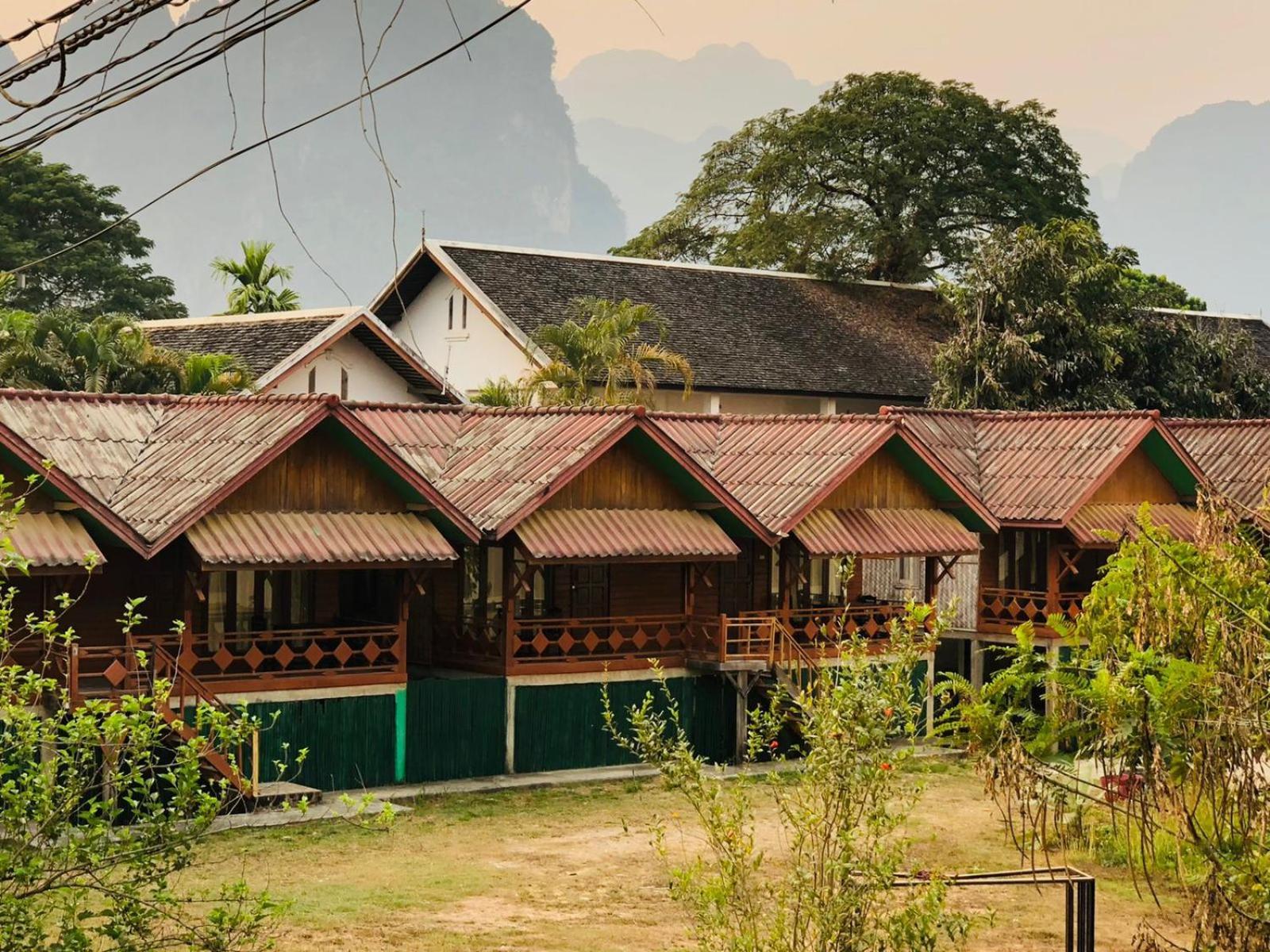 Bungalows Le Jardin Organique Ban Khouaphan Exterior photo